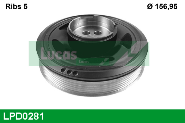 LUCAS LPD0281 Belt Pulley,...