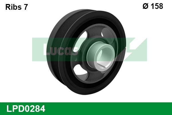 LUCAS LPD0284 Belt Pulley,...