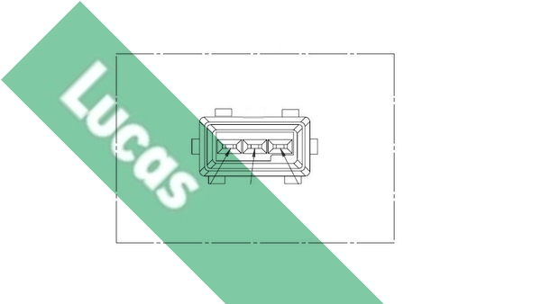 LUCAS SEB1153 Sensor,...