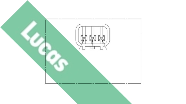 LUCAS SEB1355 Sensor,...