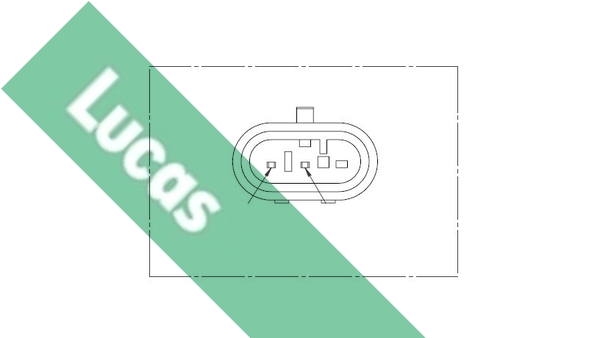 LUCAS SEB1425 RPM Sensor,...