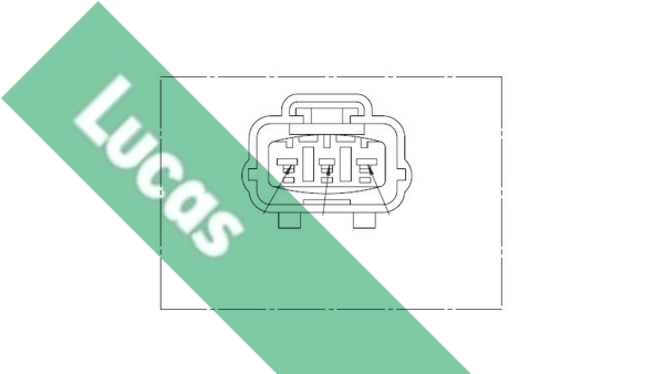 LUCAS SEB1613 Sensor,...