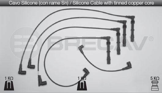 BRECAV 02.507 Kit cavi...