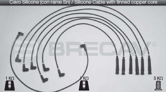 BRECAV 04.510 Kit cavi...