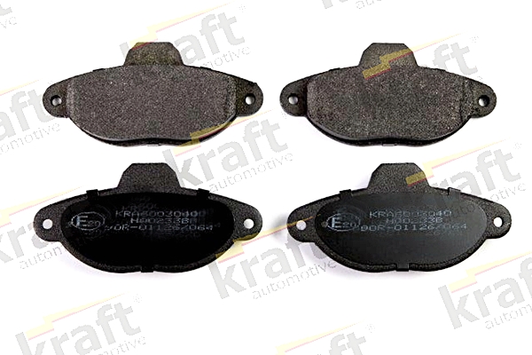 KRAFT AUTOMOTIVE 6003040 Bremsbelagsatz, Scheibenbremse