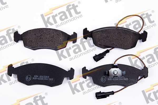 KRAFT AUTOMOTIVE 6003205 Bremsbelagsatz, Scheibenbremse