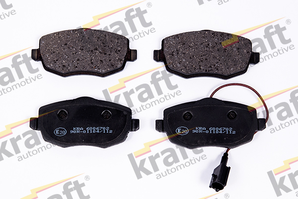 KRAFT AUTOMOTIVE 6006702 Bremsbelagsatz, Scheibenbremse