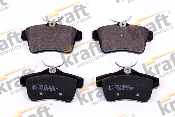KRAFT AUTOMOTIVE 6015682 Bremsbelagsatz, Scheibenbremse