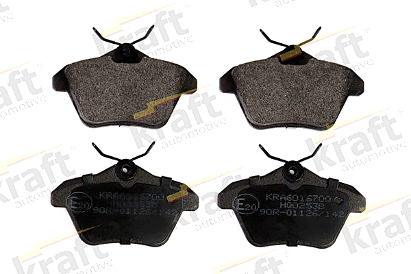 KRAFT AUTOMOTIVE 6016700 Bremsbelagsatz, Scheibenbremse