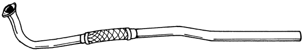 SIGAM 12164 Tubo gas scarico