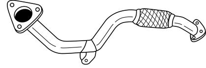 SIGAM 12229 Tubo gas scarico