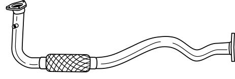 SIGAM 13137 Tubo gas scarico