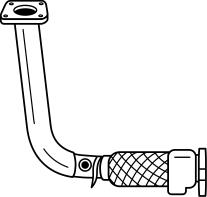 SIGAM 25199 Tubo gas scarico