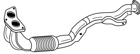 SIGAM 37108 Tubo gas scarico