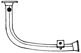 SIGAM 45135 Tubo gas scarico