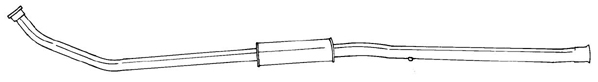 SIGAM 45153 Tubo gas scarico