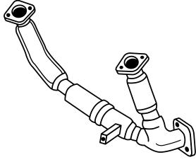 SIGAM 70117 Tubo gas scarico
