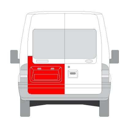 BLIC 6013-00-2509711P Türverkleidung