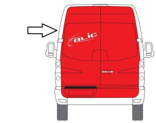 BLIC 6013-00-3547105P Tür, Karosserie