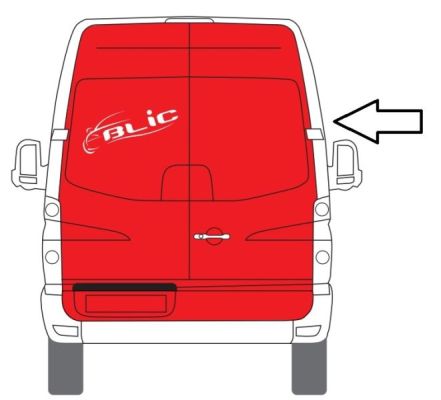 BLIC 6013-00-3547106P Tür, Karosserie