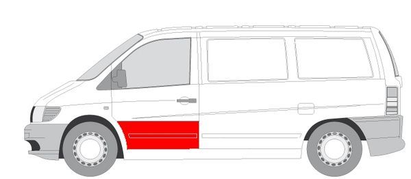 BLIC 6015-00-3541129P Türverkleidung