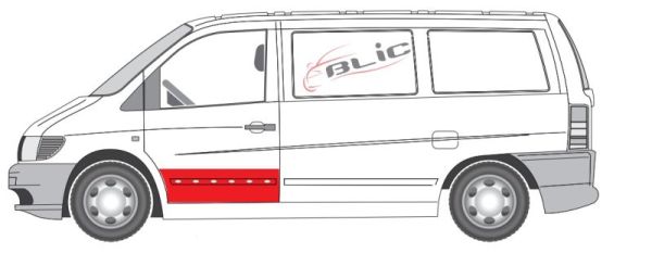 BLIC 6015-00-3541127P Türverkleidung