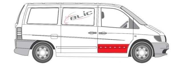 BLIC 6015-00-3541128P Türverkleidung