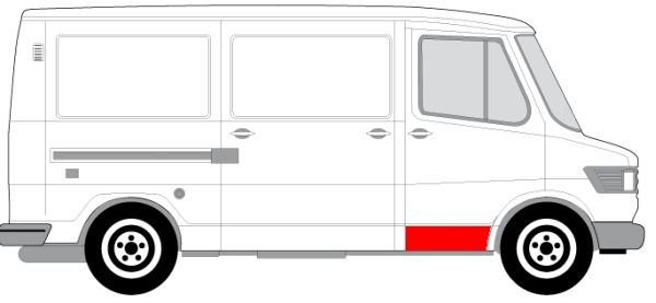 BLIC 6015-00-3545122K Türverkleidung