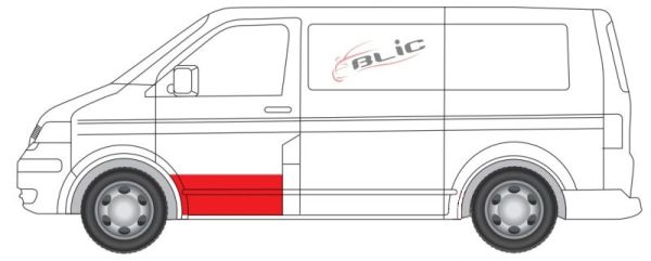 BLIC 6015-00-9568121P Türverkleidung