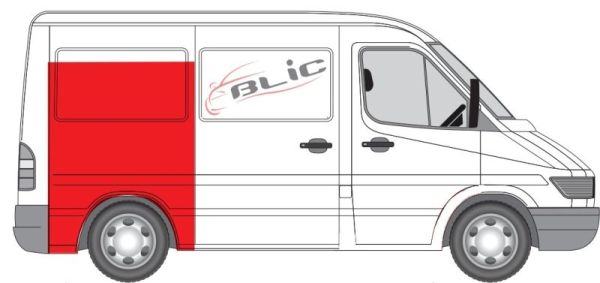 BLIC 6504-01-3546578P Kotflügel