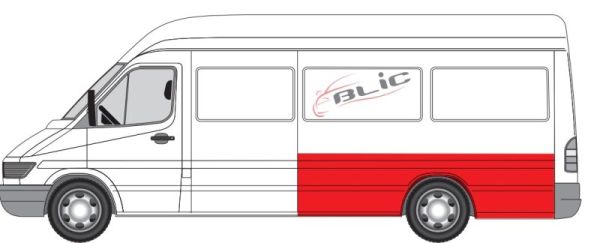 BLIC 6504-01-3546595P Kotflügel