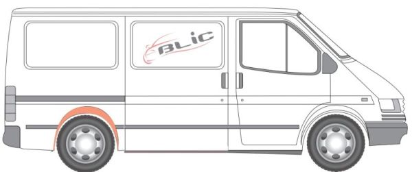 BLIC 6504-03-2515552P Innenkotflügel