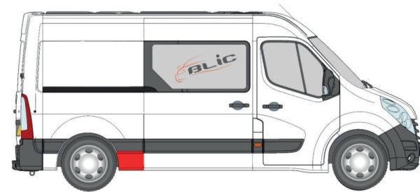 BLIC 6504-03-6089582P Innenkotflügel