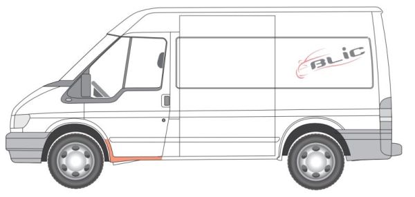 BLIC 6505-06-2509061P Einstiegsblech