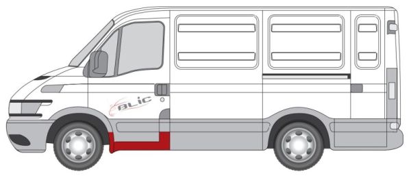 BLIC 6505-06-5088043P Einstiegsblech