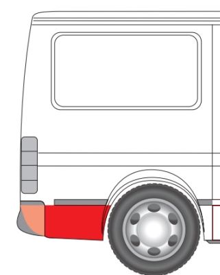 BLIC 6508-01-2515602P Innenkotflügel