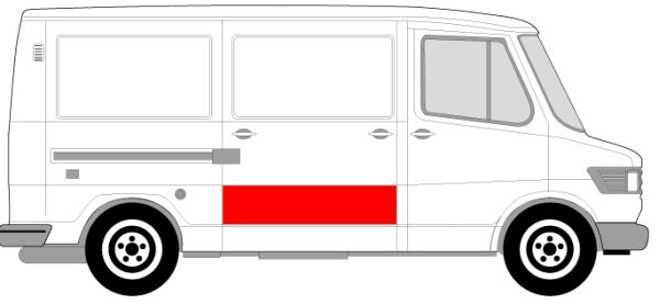 BLIC 6508-01-3545150P Türverkleidung