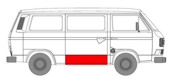 BLIC 6508-01-9557150P Türverkleidung