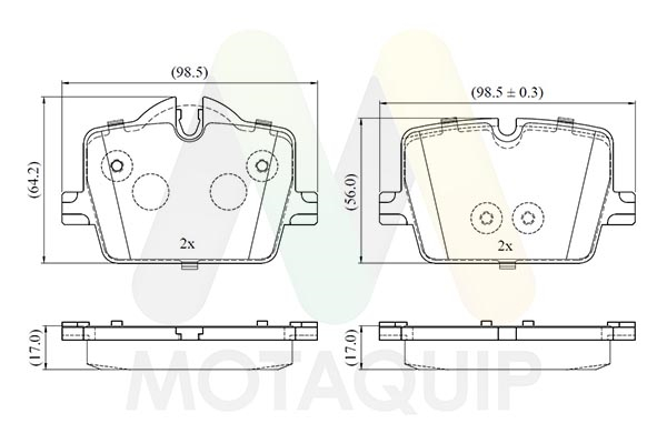 MOTAQUIP LVXL2074 set...