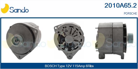 SANDO 2010A65.2 Alternatore