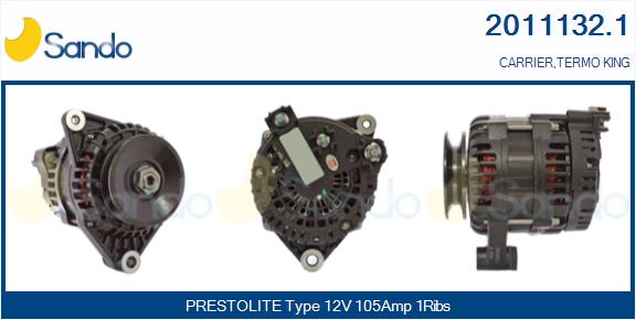 SANDO 2011132.1 Alternatore