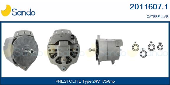 SANDO 2011607.1 Alternatore