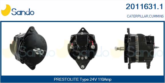 SANDO 2011631.1 Alternatore