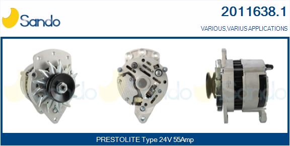 SANDO 2011638.1 Alternatore