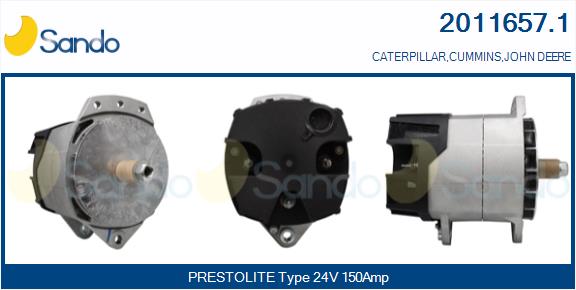 SANDO 2011657.1 Alternatore