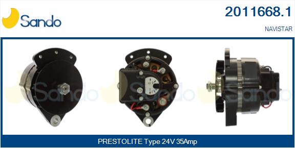 SANDO 2011668.1 Alternatore