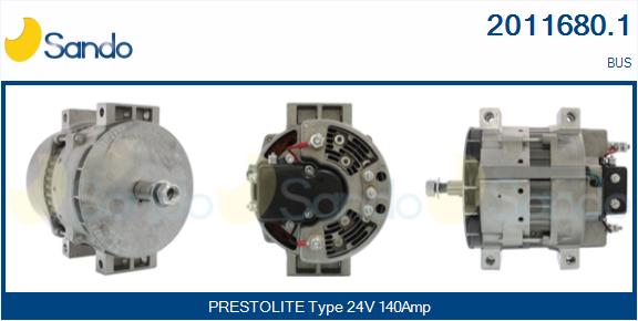 SANDO 2011680.1 Alternatore