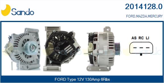 SANDO 2014128.0 Alternatore