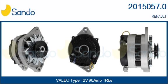 SANDO 2015057.0 Alternatore