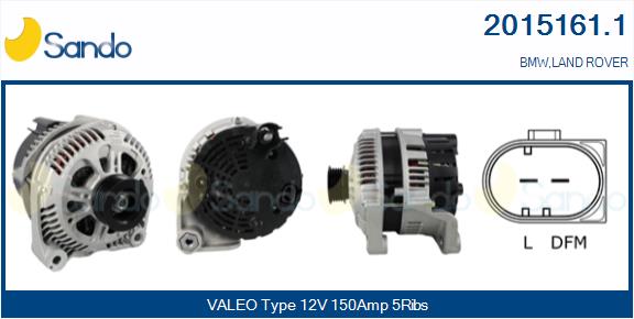 SANDO 2015161.1 Alternatore